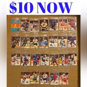 Mario Lemieux 1992 Humpty Dumpty Chips Complete 26 Mini Sealed Hockey Card Set